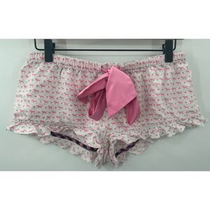 Vintage Y2K Victoria’s Secret PINK 100% Cotton Boxer Shorts Panty Pup Dog S